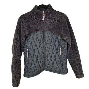 Vintage Patagonia Women's Bernese Mountain Fleece Quilted Jacket Sz Med 27440